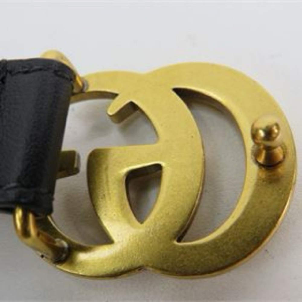 Gucci leather belt 1”wide - $240! Amazing deal - Picture 6 of 9